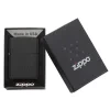 black crackle zippo 26075 box