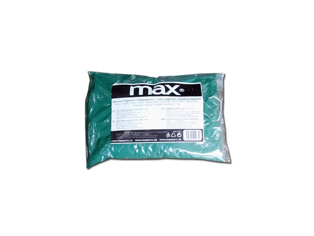 Max Práškový pigment do betonu - zelený