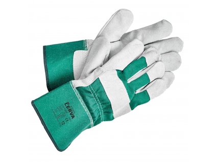 Rukavice Eider-EGON zelené - podšívka v dlani | velikost 12"