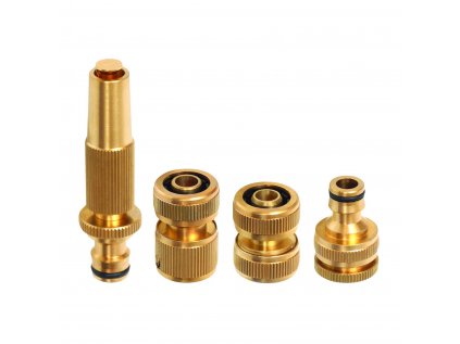 XTLINE Sada 4ks - hubice, adaptér 3/4”-1”, 2 rychlospojky