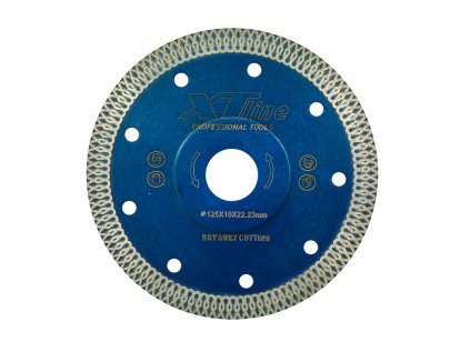 XTLINE Kotouč diamantový turbo | 200x2,0x10x25,4/22,2 mm