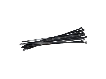 XTLINE Vázací pásky nylonové černé | 120x2,5 mm, 1bal/50ks