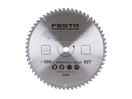 Kotouč pilový FESTA SK 500/4.0/30mm 60T
