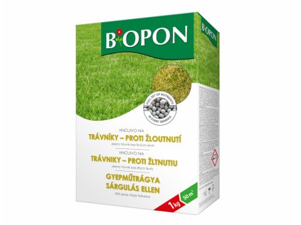 Hnojivo BOPON na trávník proti žloutnutí 1kg