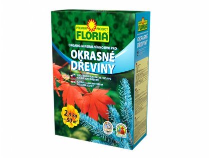 Hnojivo FLORIA organo-minerální na okrasné dřeviny 2,5kg
