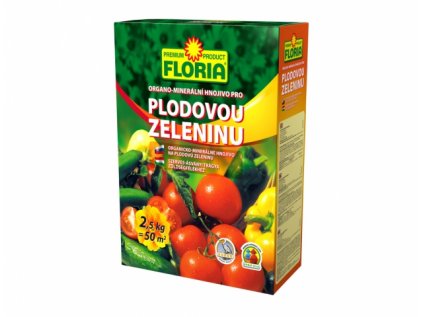 Hnojivo FLORIA organo-minerální na plodovou zeleninu 2,5kg