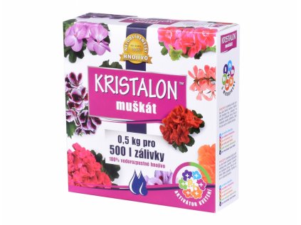 Hnojivo KRISTALON na muškáty 500g