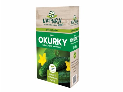 Hnojivo NATURA na okurky, cukety, dýně a melouny 1,5kg