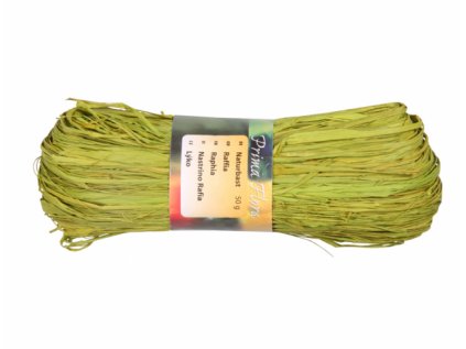 Lýko RAFFIA provaz světle zelené 50g