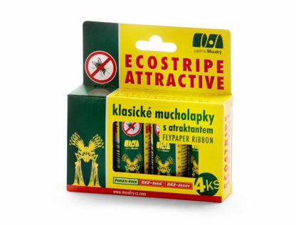 Mucholapka ECOSTRIPE ATTRACTIVE 4ks