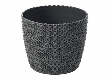 Obal na květník MAGNOLIA JERSEY plastový d11x9cm
