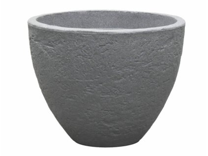 Obal na květník STONE plastový d40x31cm