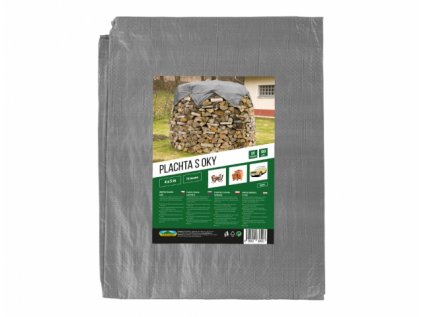 Plachta kašírovaná šedá 4x5m 100g