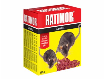 Rodenticid RATIMOR granule 150g