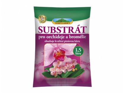 Substrát NOHEL GARDEN pro orchideje a bromélie kůrový 1,5l