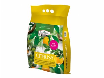 Substrát RAŠELINA PREMIUM pro citrusy 5l