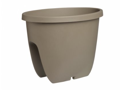 Truhlík BALCONIA na zábradlí plastový 30cm