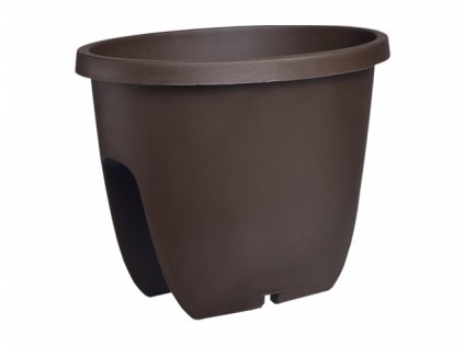 Truhlík BALCONIA na zábradlí plastový 30cm