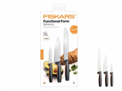 Set nožů FISKARS FUNCTIONAL FORM startovací 3ks 1057559