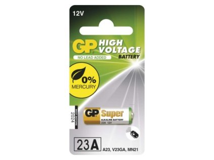 Alkalická speciální baterie GP 23AF (MN21, V23GA) 12 V