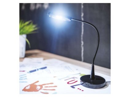 LED stolní lampa black & home, černá