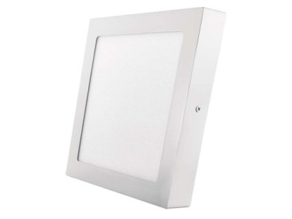 LED přisazené svítidlo PROFI, čtvercové, bílé, 18W teplá bílá