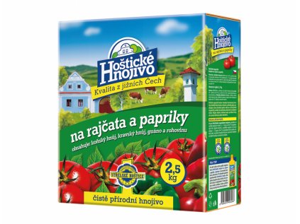 Hnojivo HOŠTICKÉ na rajčata a papriky 2,5kg