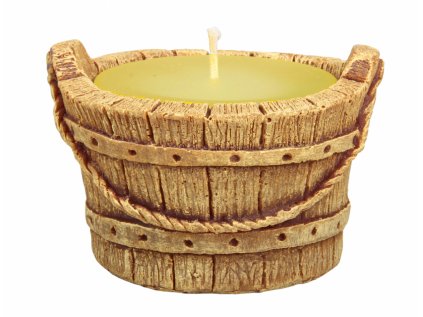Svíčka proti hmyzu CITRONELLA obal KYBLÍK 180g d11x7,5cm
