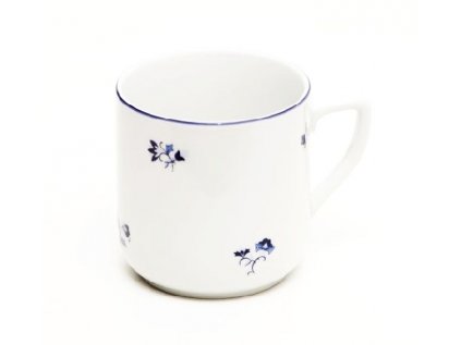 hrnek 400ml PĚTKA-MOD.HÁZENKA U1031, čes.porcelán