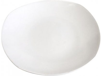 talíř d27cm, bílý melamin