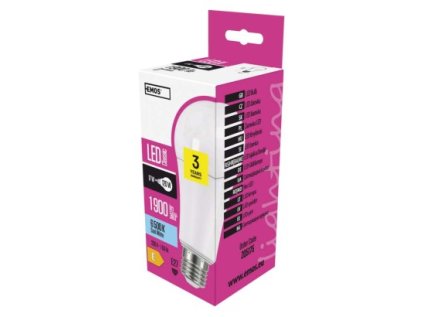 LED žárovka Classic A67 / E27 / 17 W (120 W) / 1 900 lm / studená bílá