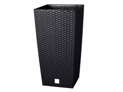 Obal na květník RATO SQUARE 2v1 plastový 33x33x61cm