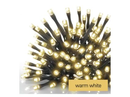 Standard LED spojovací vánoční řetěz – záclona, 1x2 m, venkovní, teplá bílá
