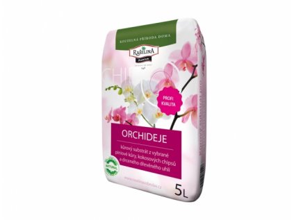 Substrát RAŠELINA PREMIUM pro orchideje kůrový 5l