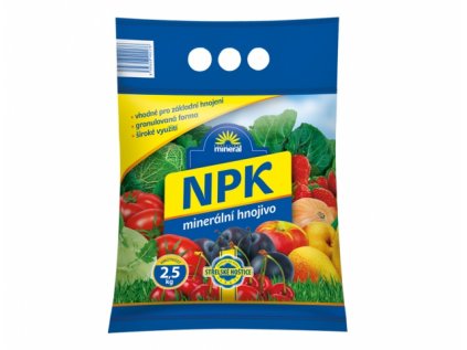 Hnojivo MINERAL NPK granulované 2,5kg