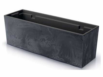 Truhlík URBI CASE BETON samozavlažovací plastový 40x19x20cm