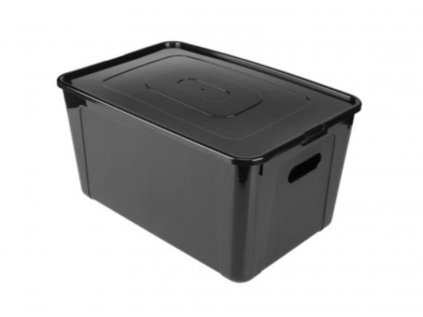 box 20,0l+víko, otvory, 39x26x20,5cm, mix RASTR, MULTIBOX, plast