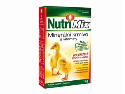 Krmivo NUTRI MIX pro výkrm a odchov drůbeže 1kg