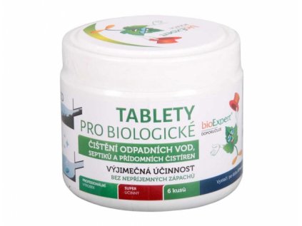 Tablety BIOEXPERT do septiku šumivé 6ks