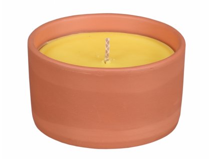 Svíčka proti hmyzu CITRONELLA miska 180g d11x6cm