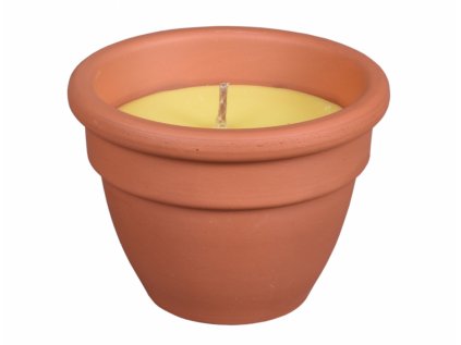 Svíčka proti hmyzu CITRONELLA obal 140g d9x7cm