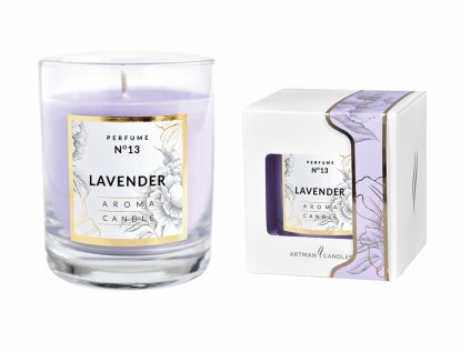 Svíčka ve skle CLASSIC GLASS Lavender vonná 250g