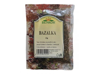 koření-"B"-BAZALKA-10g, sáček QQ