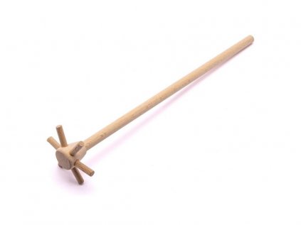 vrtička -kvedlačka, d6,5x28cm, selská, dřevo