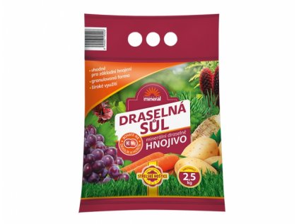 Sůl draselná MINERAL 40% 2,5kg