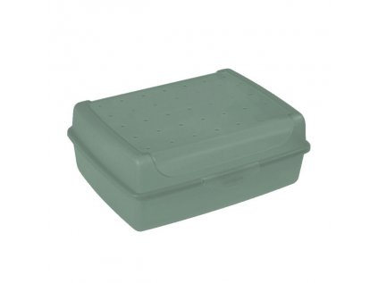 box 1,0 l klick-Box, sev.zelená, 17x13x6,5cm, svačin., plast
