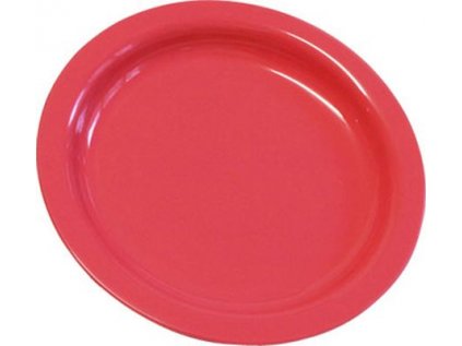 talíř d22cm mělký, MIX barev, PP plast