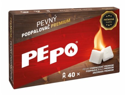 Podpalovač PE-PO PREMIUM pevný 40 podpalů 300g