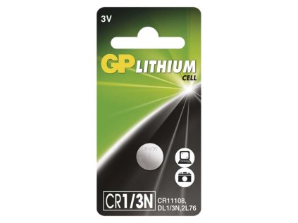 GP lithiová knoflíková baterie CR1/3N, 1 ks