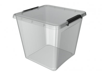 box 36,0l SIMPLE-1632, 39x39x35cm, transp.plast
